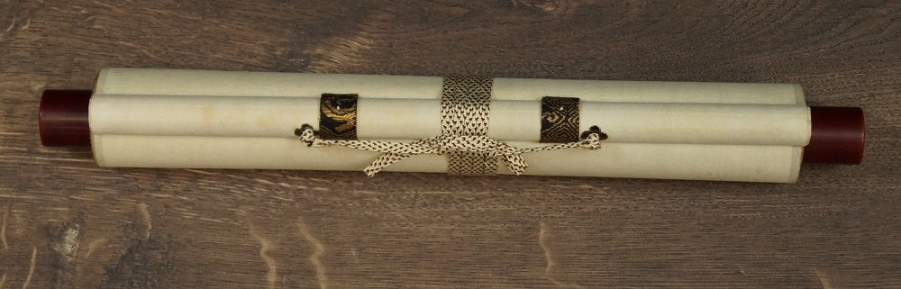 Monkey Kakemono Rolled Up