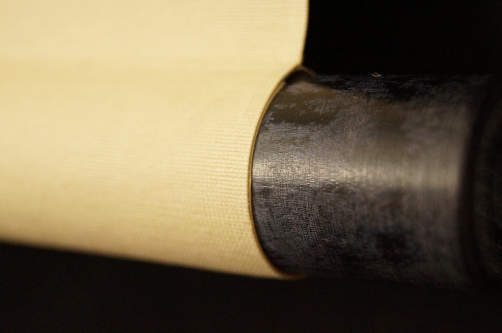 Calligraphy Monkey Cry and Wild Geese Scroll Detail