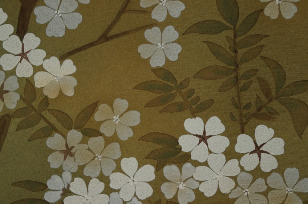 Sakura Hanging Scroll Cherry Blossom Motif Close-Up 4