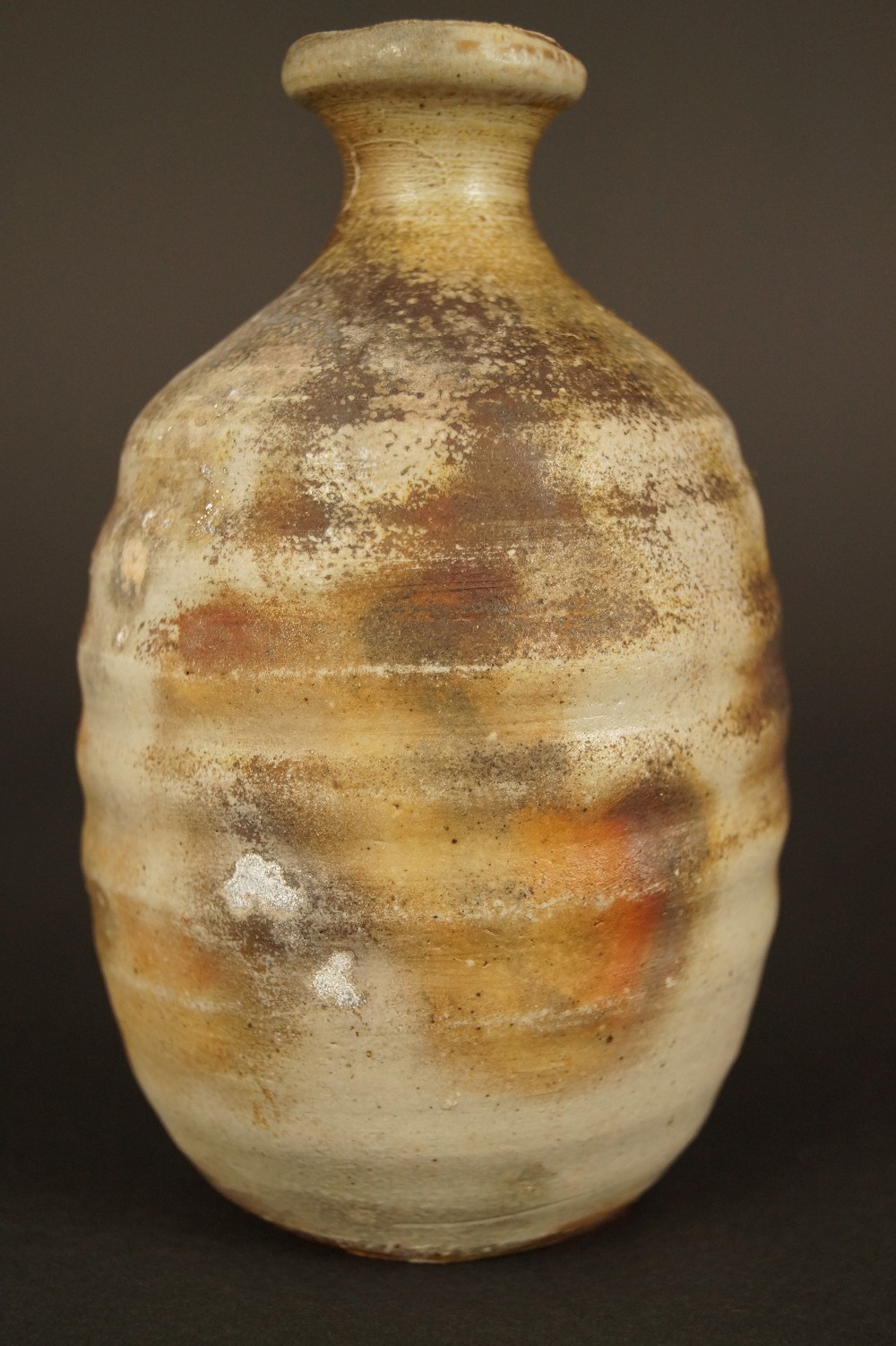 Bizen Ware Tokkuri Side View 1