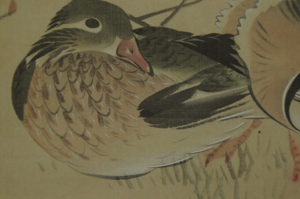 Two Ducks by Keifumi Matsumura duck motif close-up 3