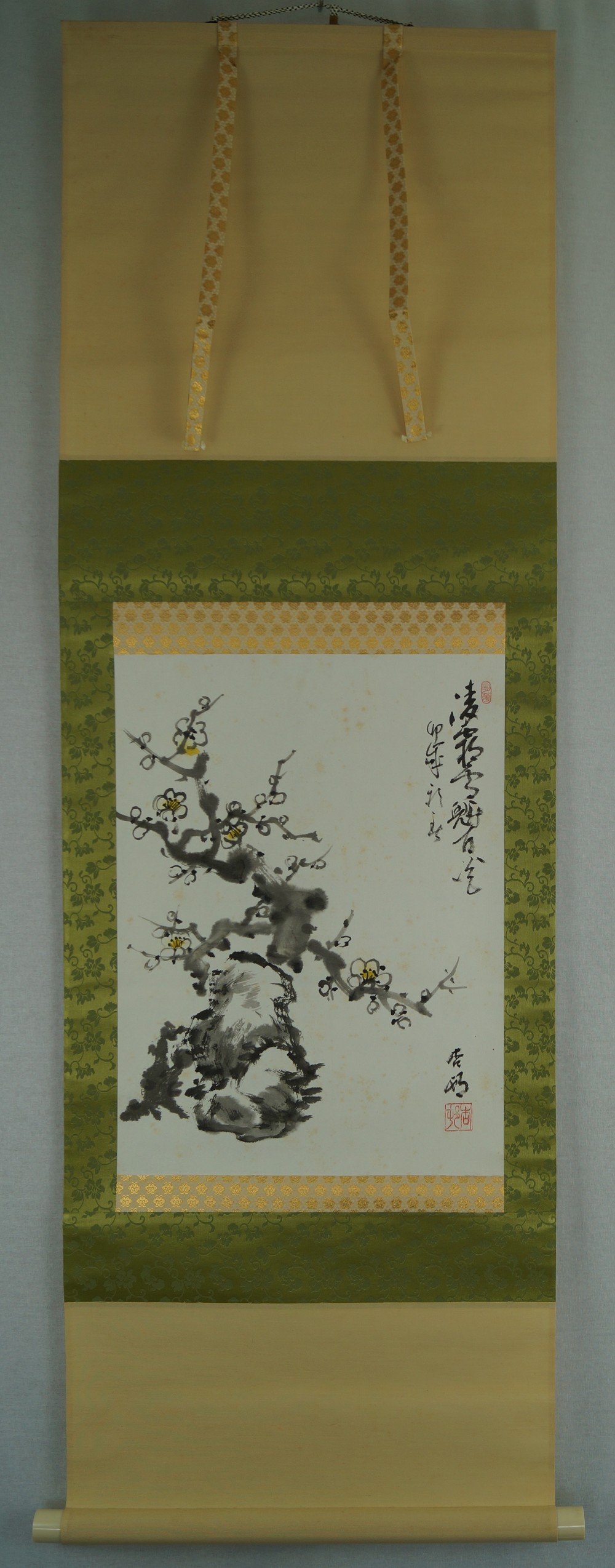 Plum Tree Full View Hanging Scroll