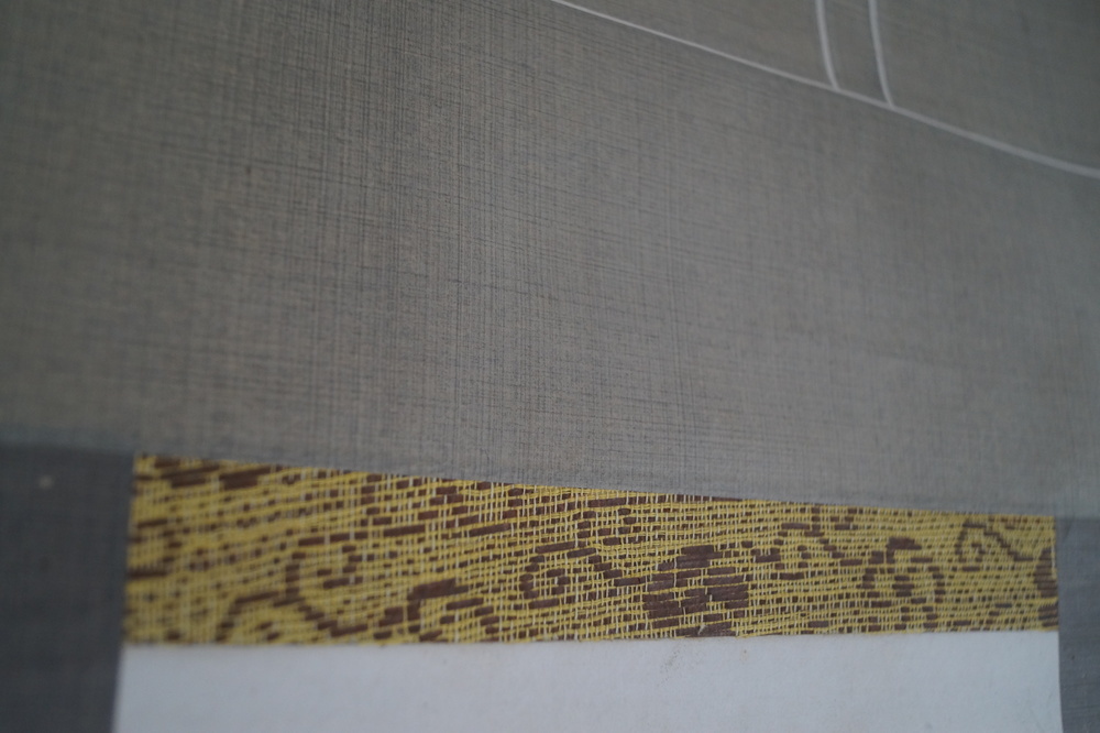 Kalligrafie Montierungsdetail
