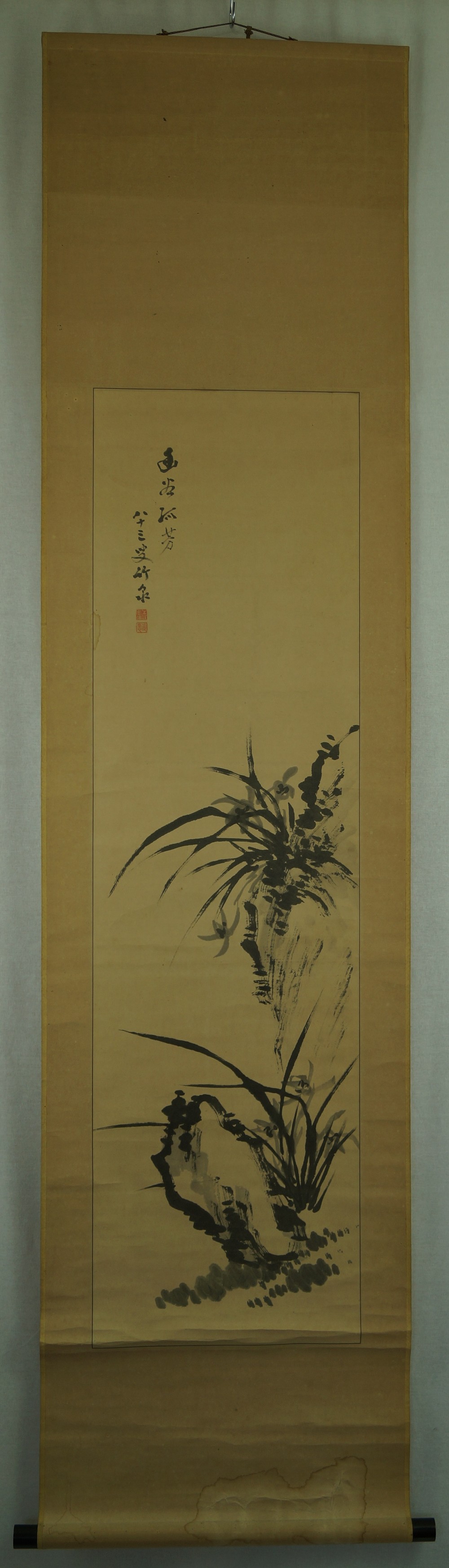 Bambus - Japanisches Rollbild (Kakejiku, Kakemono)
