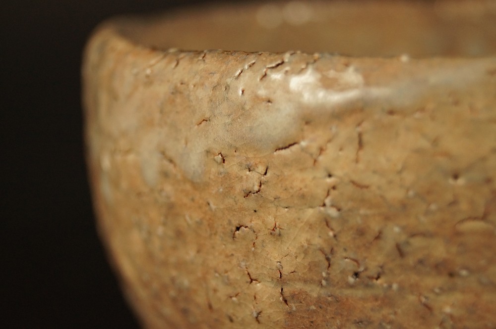 Earthy Glaze Texture at the Rim Glaze Close-Up 2