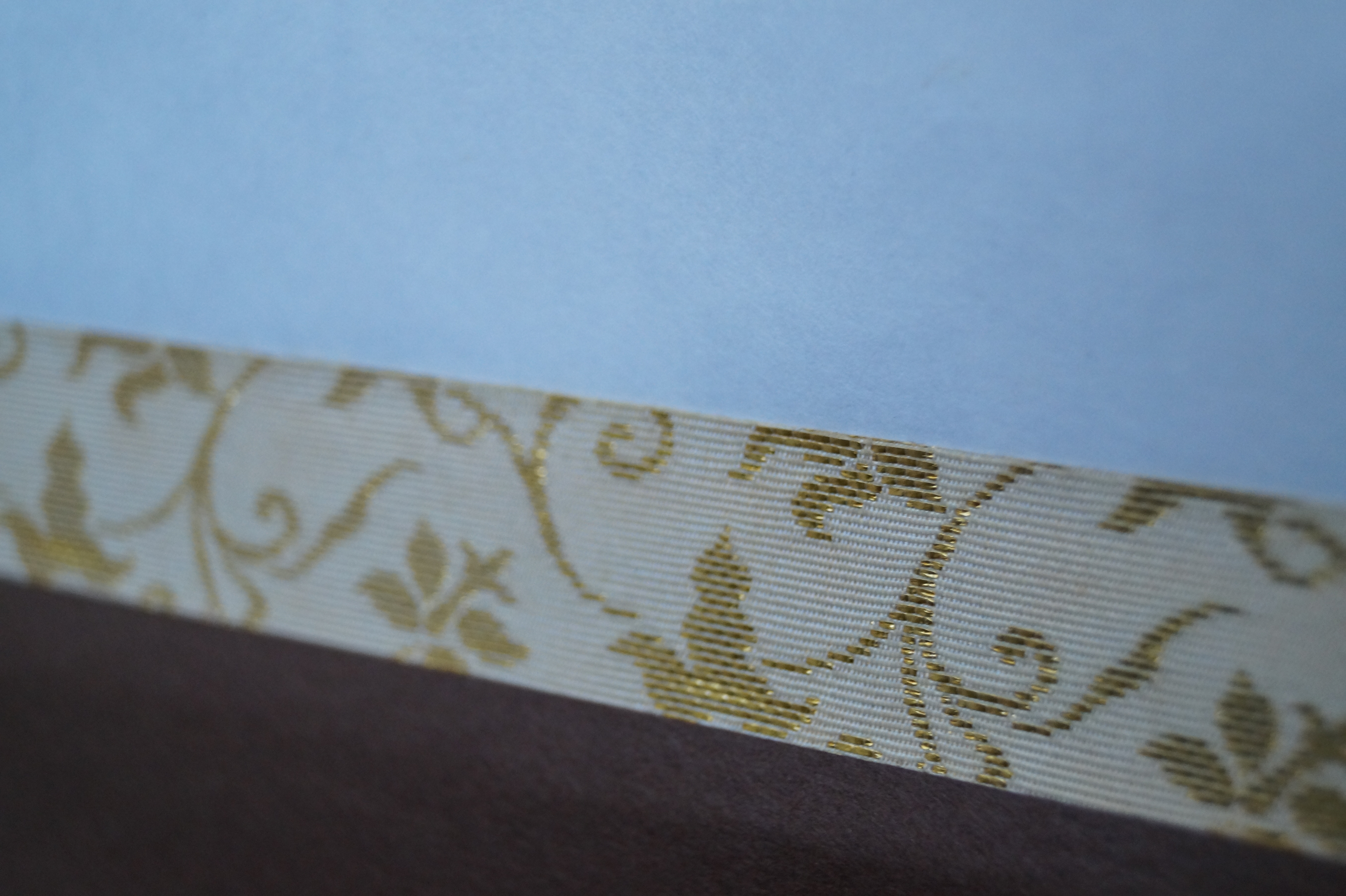 Kakemono Kalligrafie Montierungsdetail 2