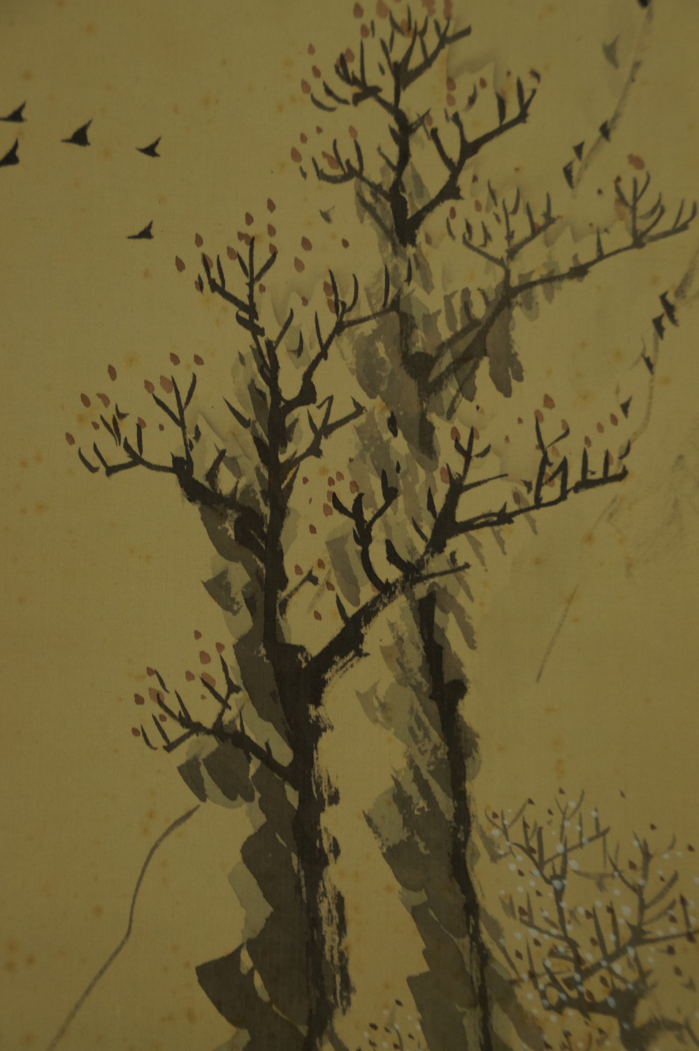 Winterliche Berglandschaft von Keisui Baum-Motiv Nahaufnahme 2