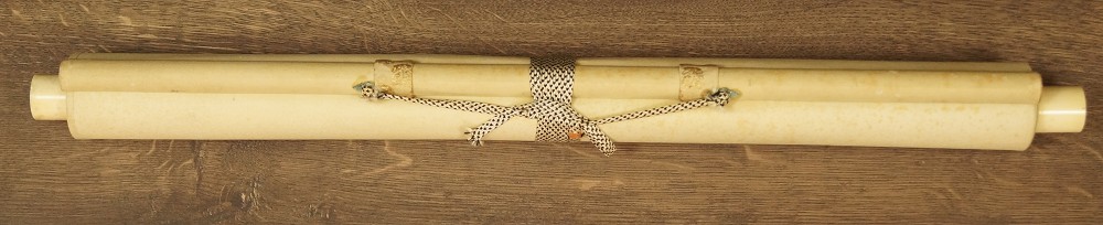 Dragon hanging scroll rolled up