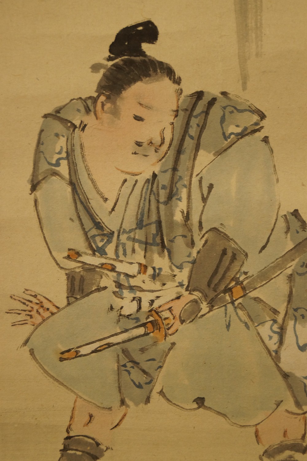 Soga Brothers Kakemono Motif Close-Up 2