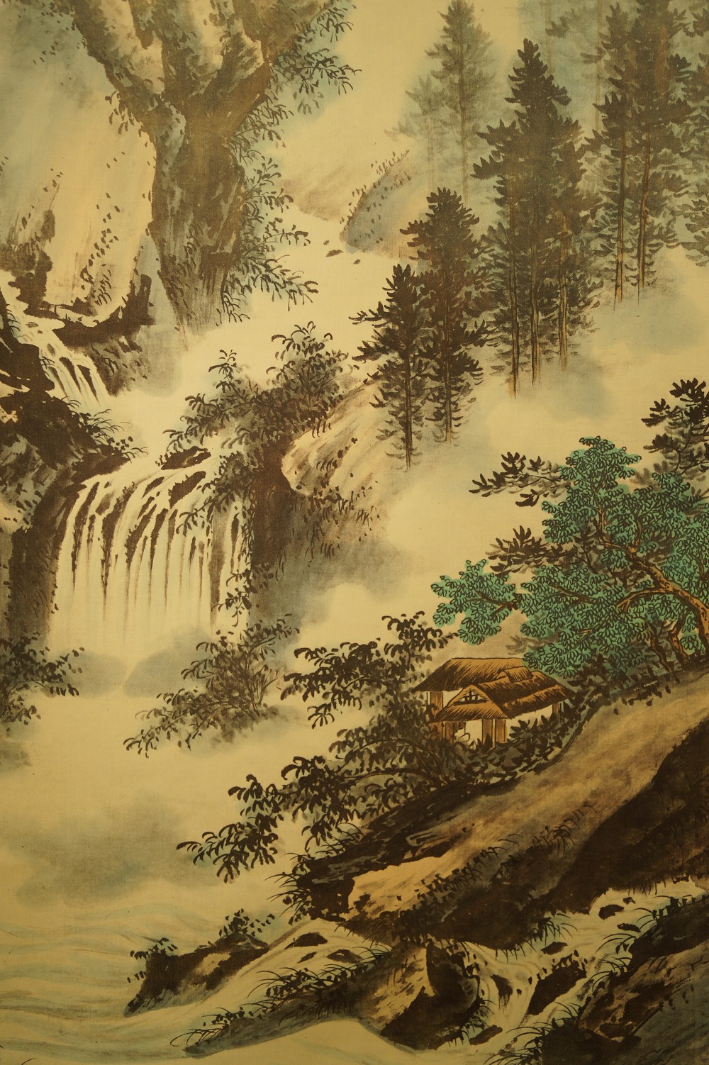 Landschafts Kakemono Landschaft Nahaufnahme 2