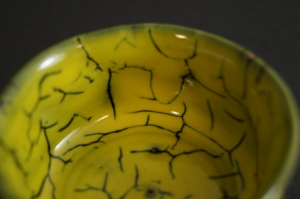 Hasami Guinomi by Akitoshi Kurosaki Interior View Close-Up