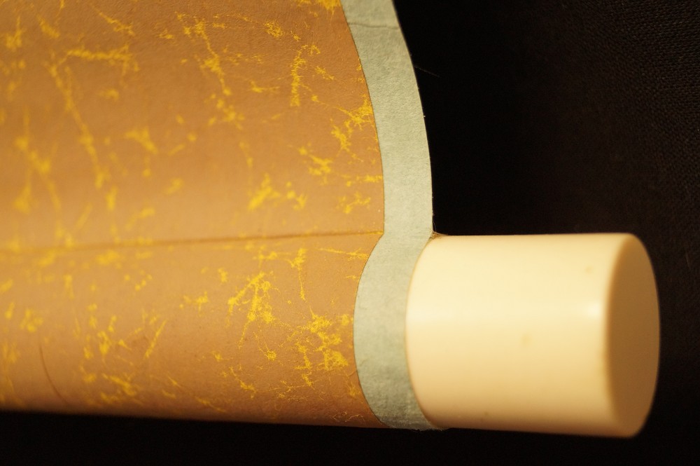 Kakemono Kalligrafie Rollendetail