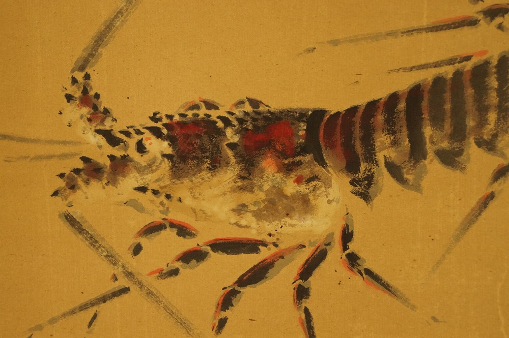 Two Crayfish Motif Close-Up 1