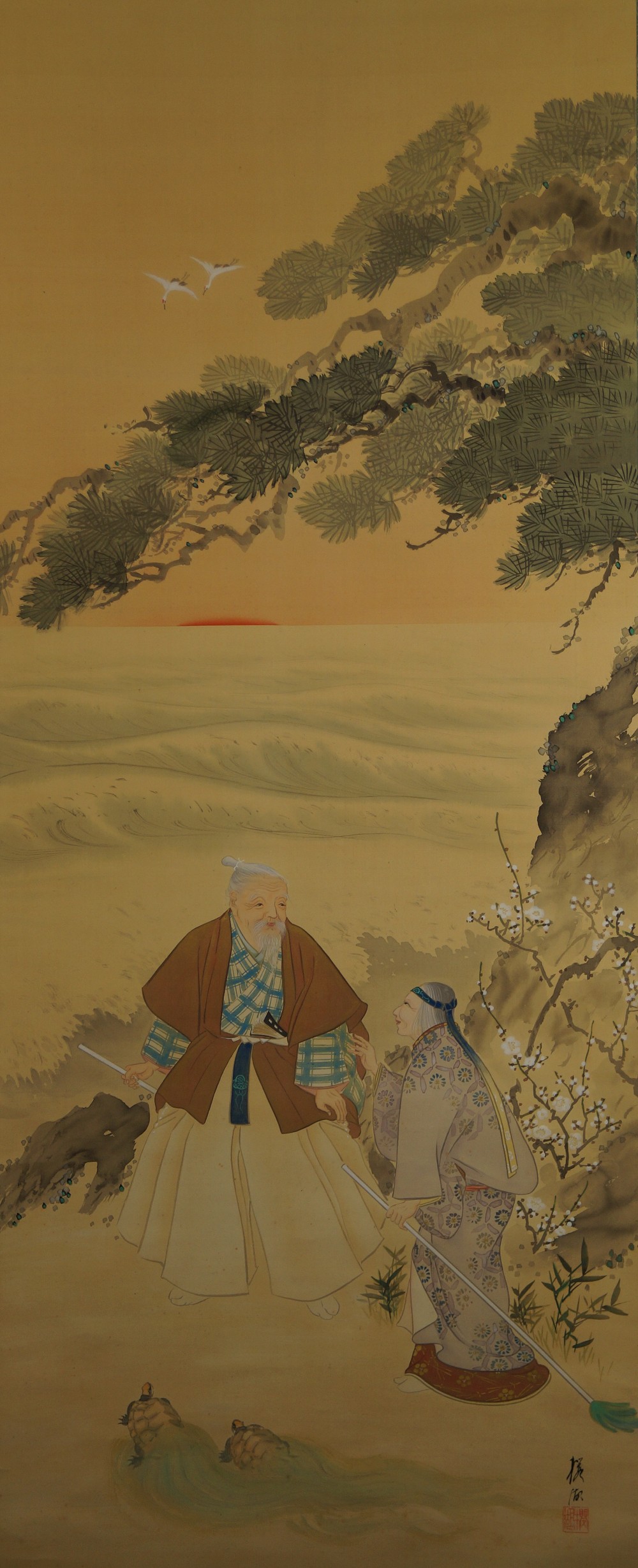 Kakemono Takasago Legend Full Motif without Framing