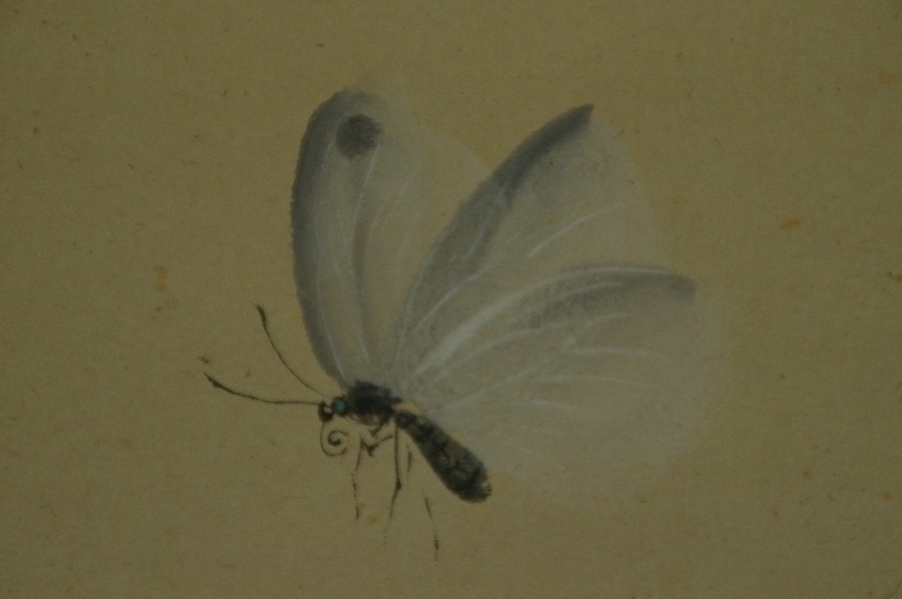 Two Butterflies by Gyokusha Haruki Butterfly Motif Close-Up 2