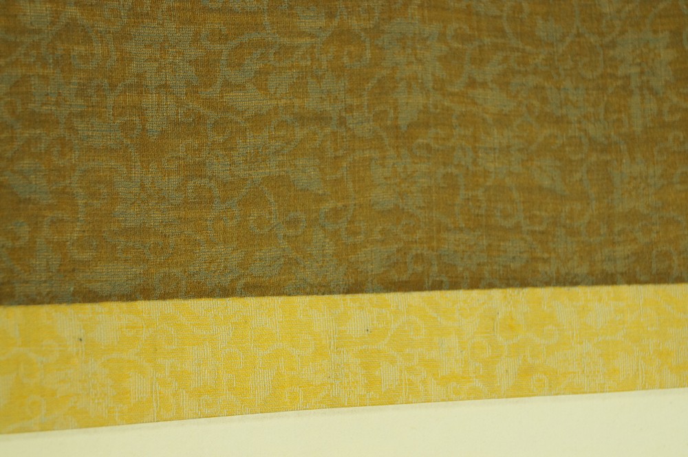 Landschaft Rollbild Montierungsdetail 2