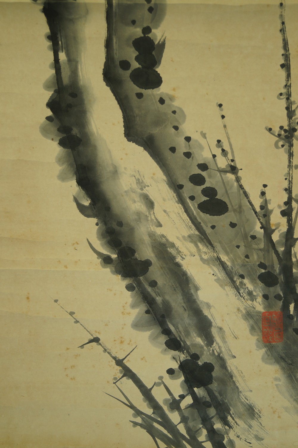 Plum Tree Motif Close-Up 4