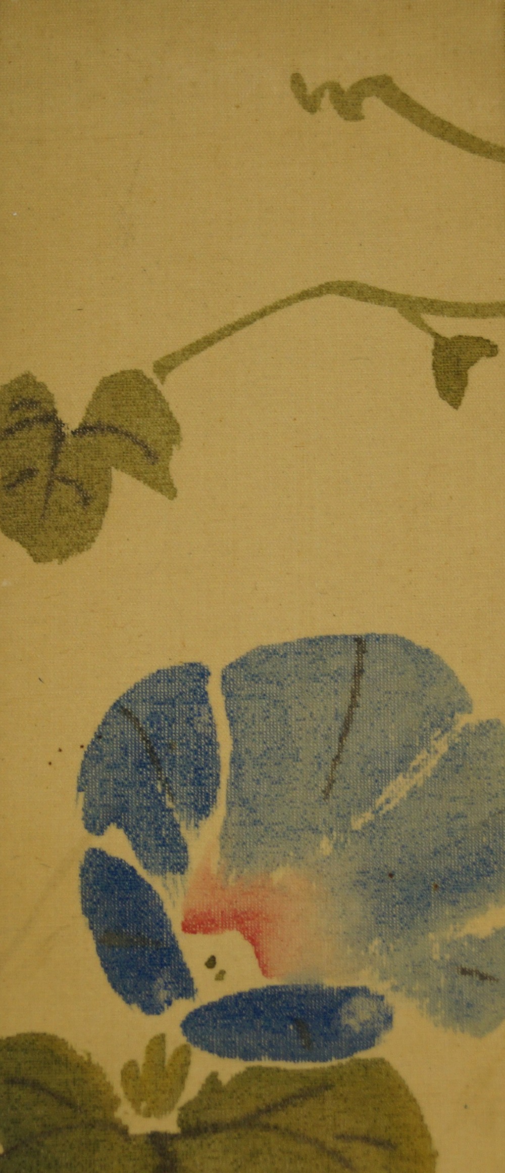 Japanese Painting Iris Motif Close-Up 1