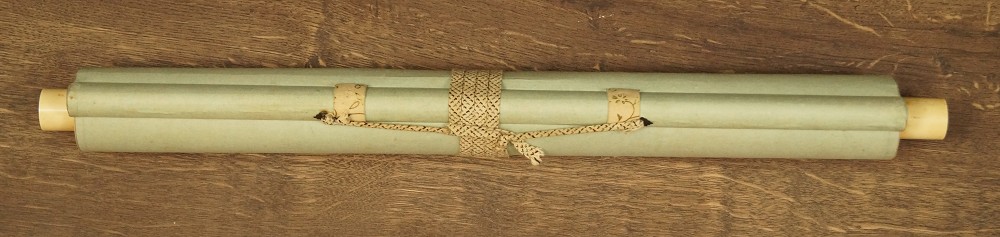 Tiger Hanging Scroll Hanging Scroll Rolled Up