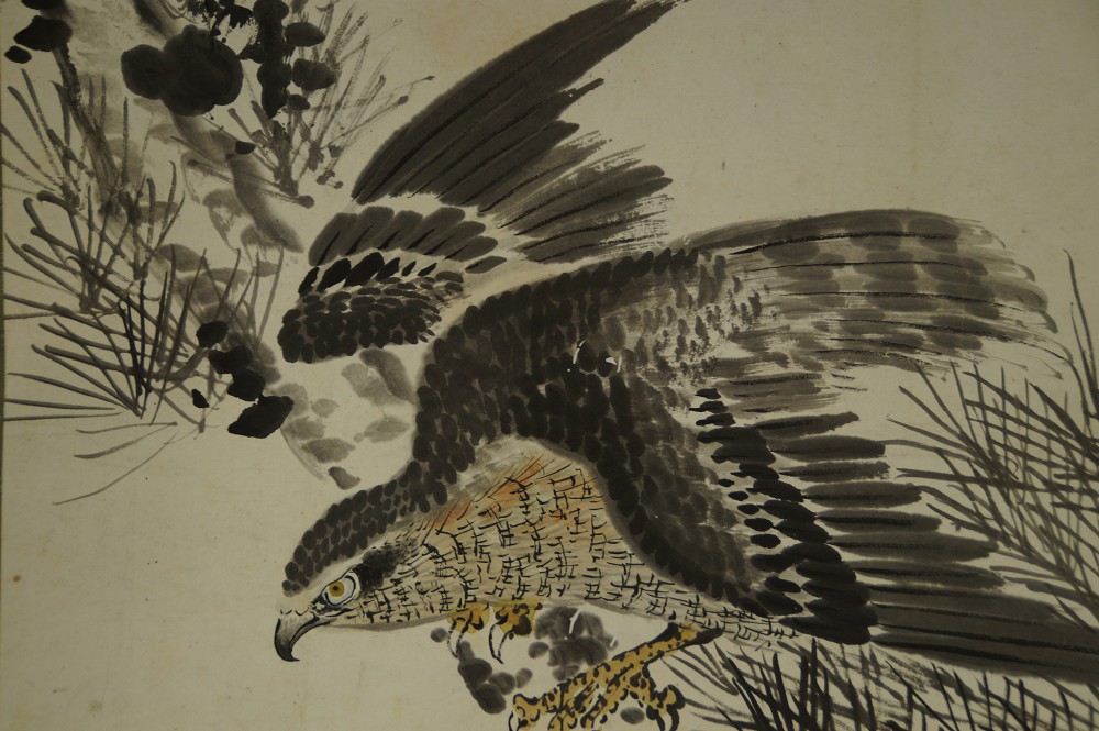 Hawk Hawk Motif Close-Up 1