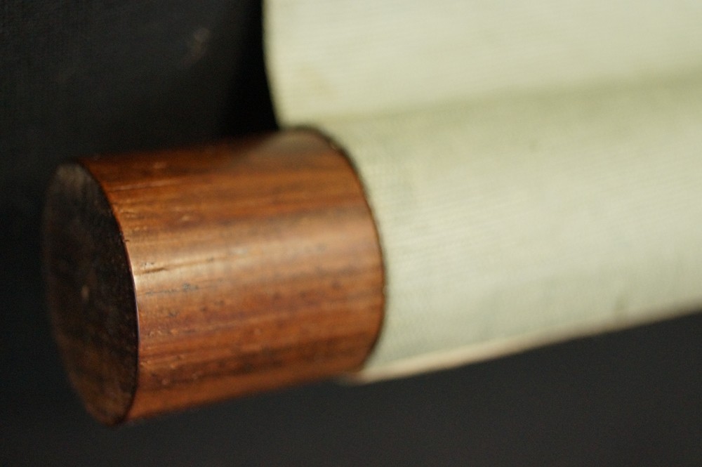 Zen Kalligrafie Herzsutra Rollendetail
