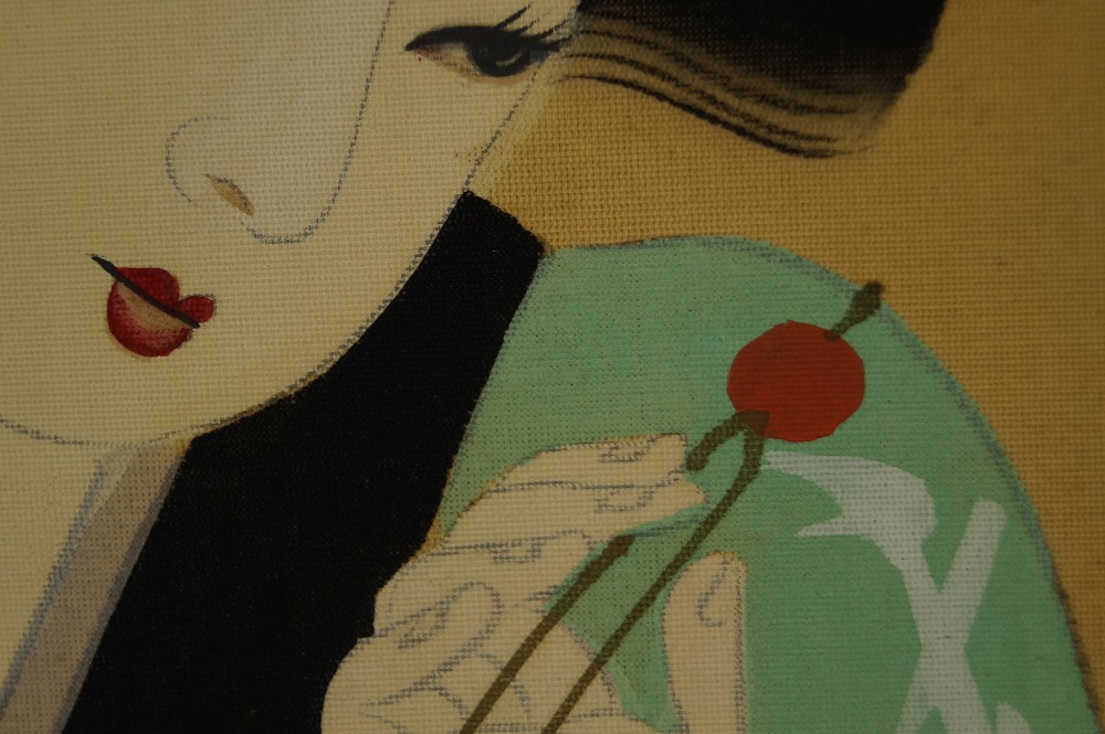 Beauty Hanging Scroll Motif Close-up 5