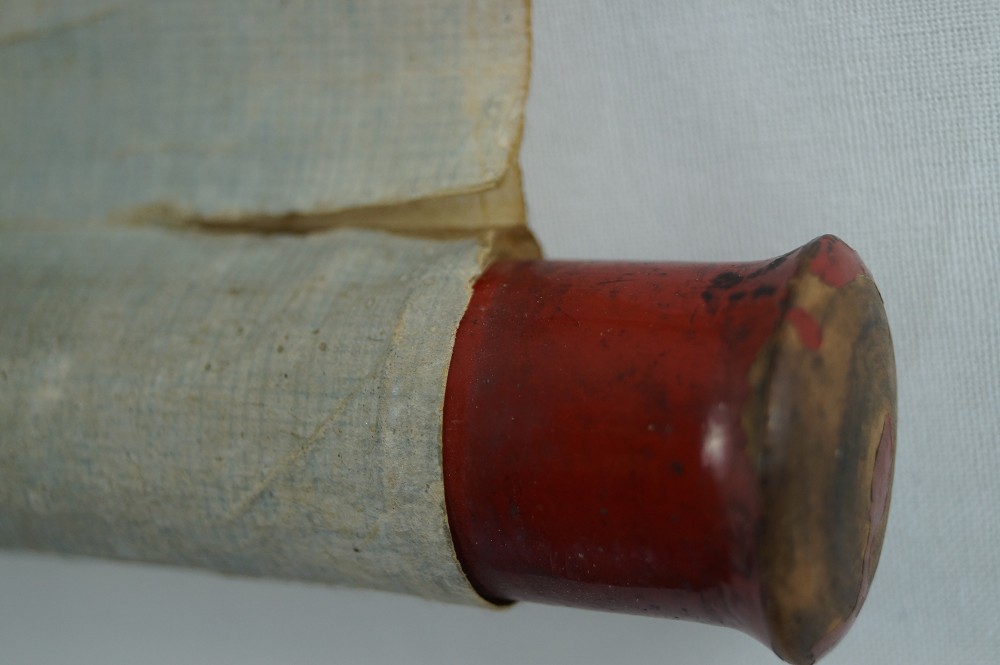 Koi Hanging Scroll Scroll Detail