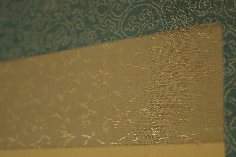 Hanging Scroll Takasago Legend Mounting Detail