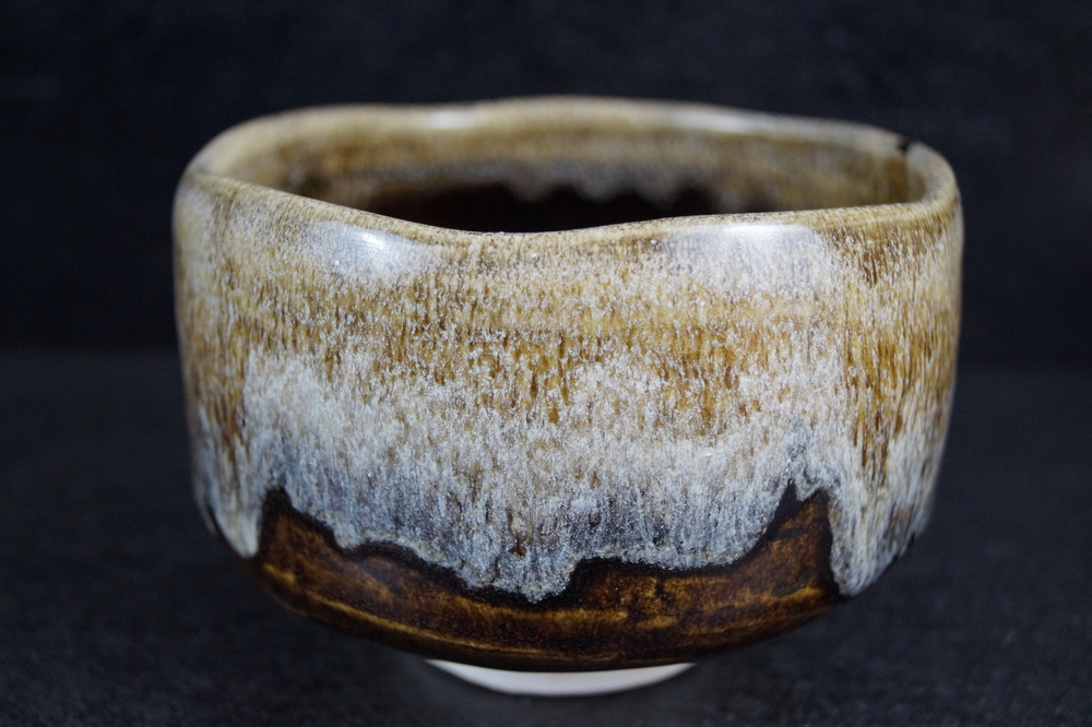 Chawan by Muroi Kaoru front view 2
