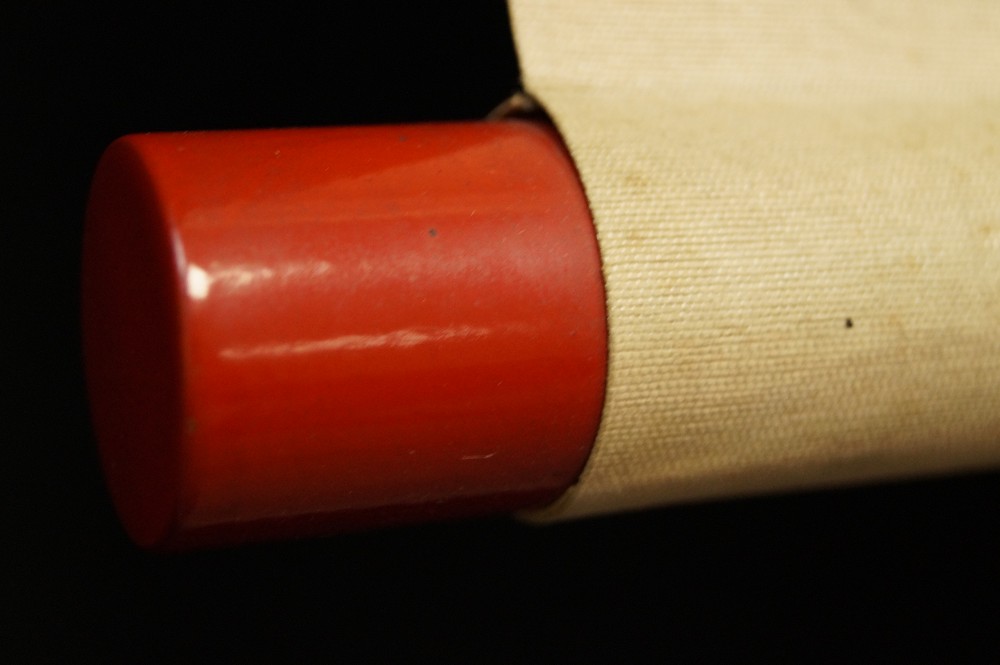 Japanese Hanging Scroll Beauty and Sakura Scroll Detail