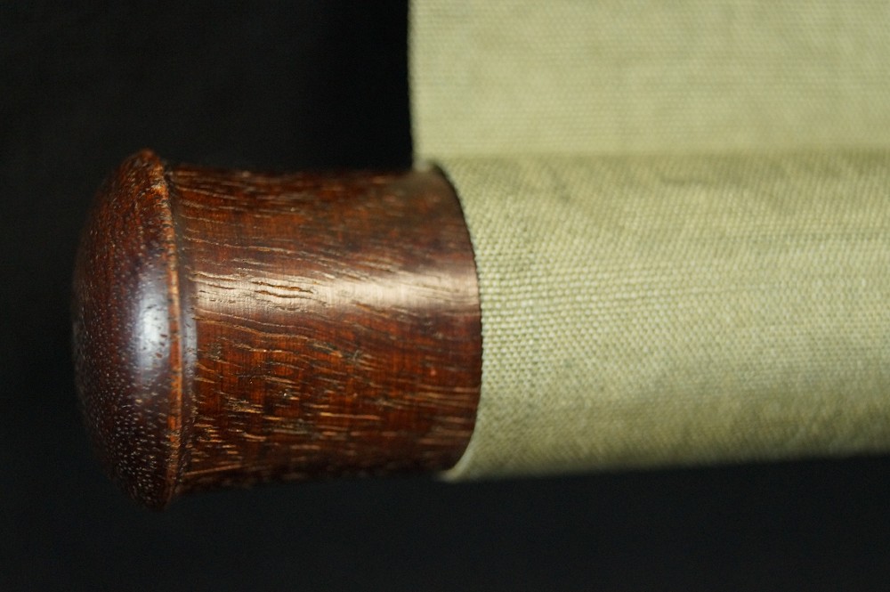 Bamboo Hanging Scroll by Tsubaki Chinzan Scroll Detail