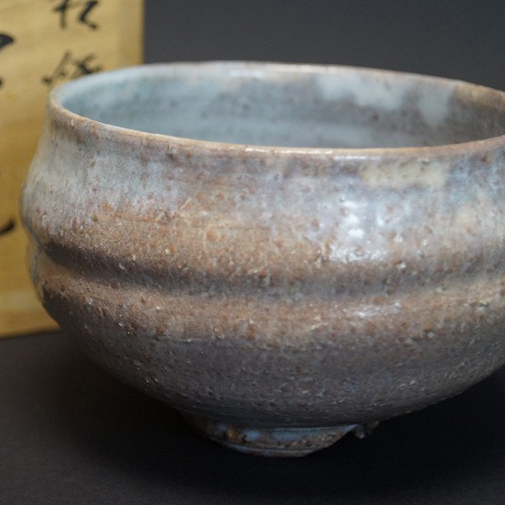 Tea Bowl Chawan Hagi Motif Close-Up Preview