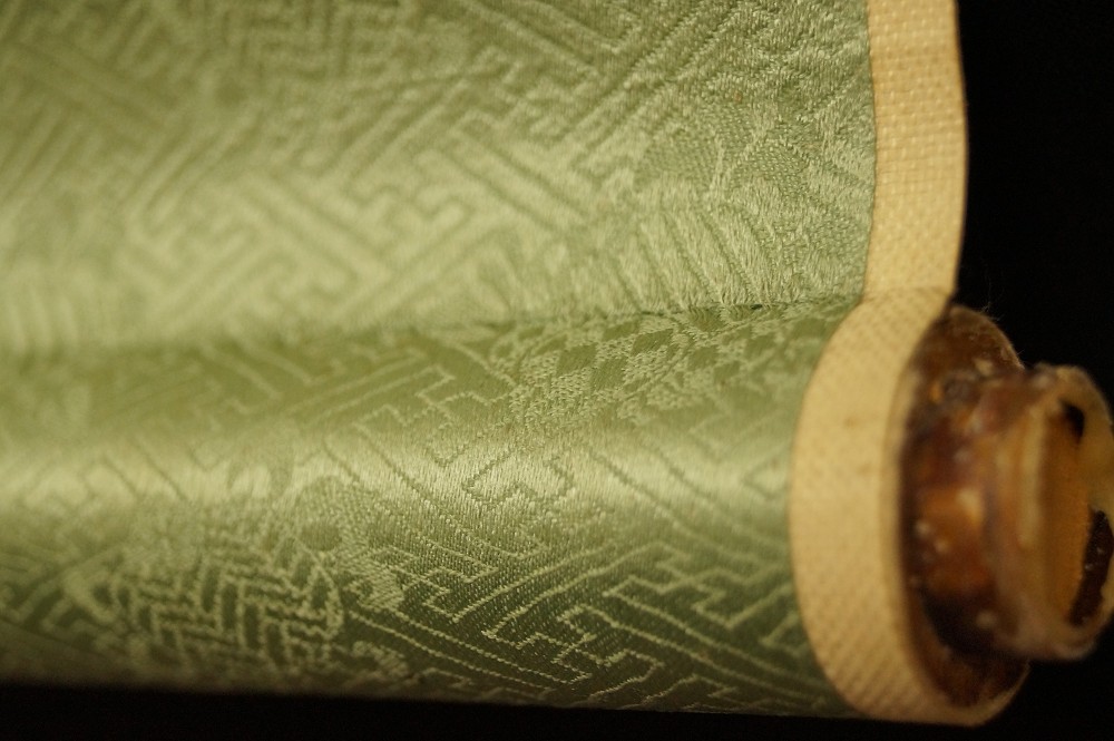 Kakemono Kalligrafie Rollendetail