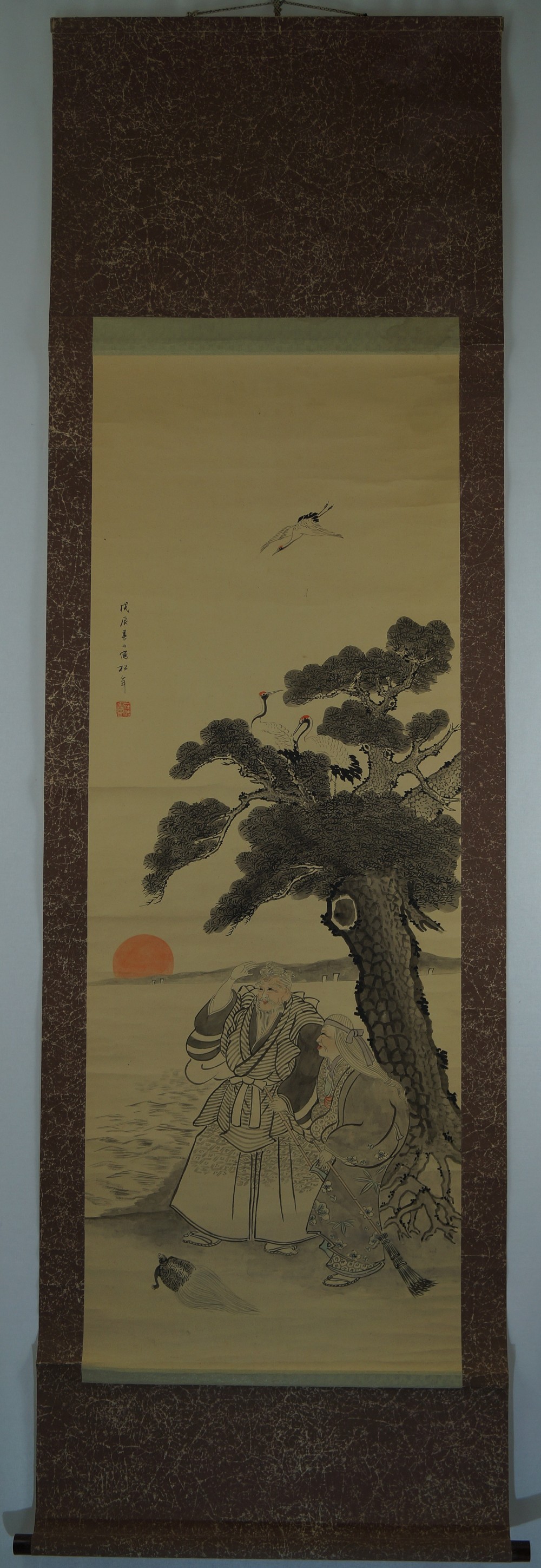 Takasago Legend Hanging Scroll Full View Hanging Scroll