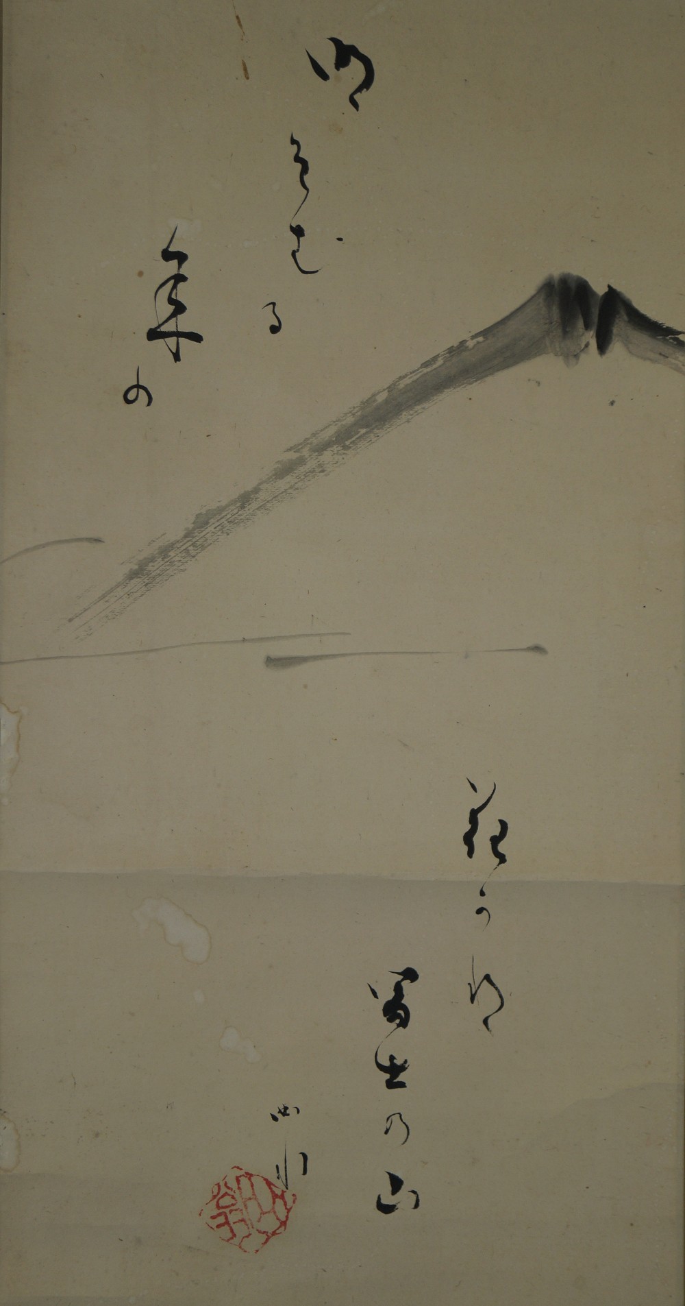Kakemono Fuji Berg Gesamtmotiv ohne Rahmung