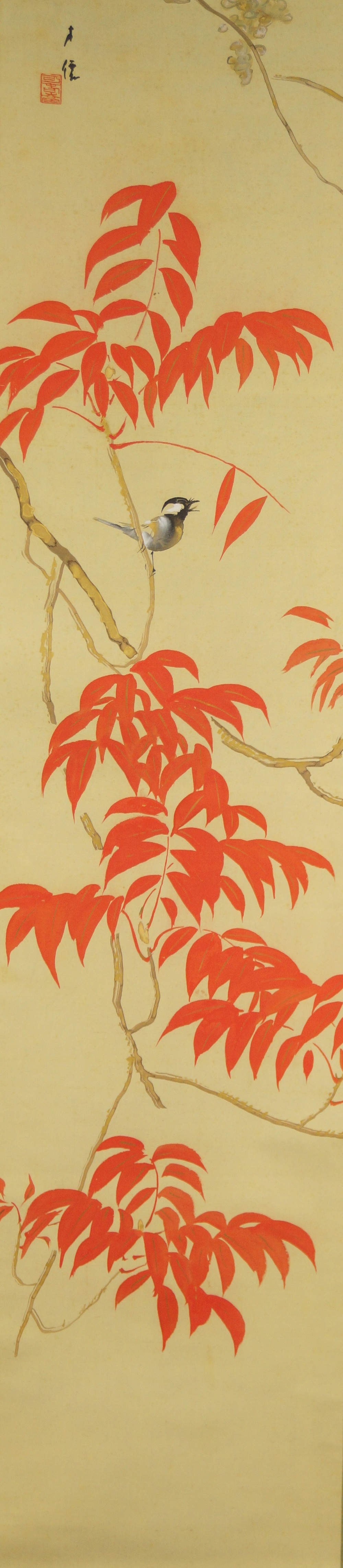 Autumn Hanging Scroll by Hokage Higashihara Full Motif Without Mounting