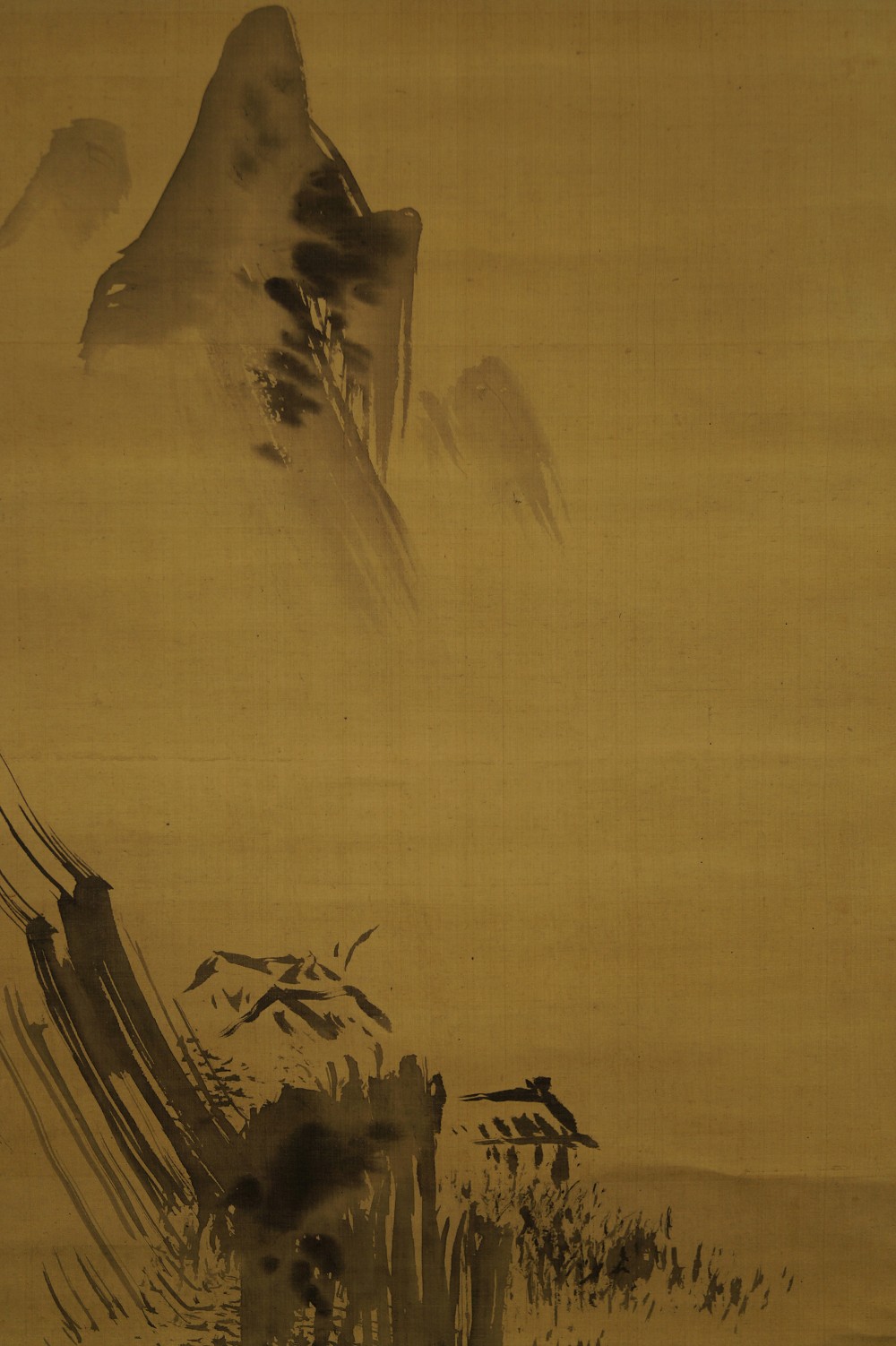 Landschaft von Kano Tsunenobu Gesamtmotiv ohne Rahmung 2
