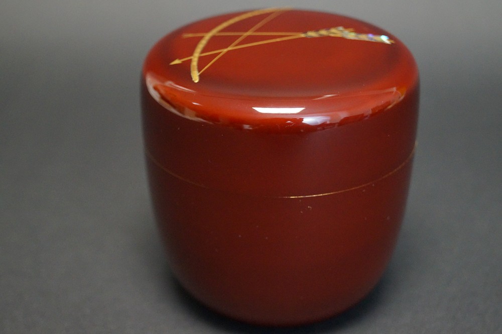 Tea Container Makie Chu Natsume Front View